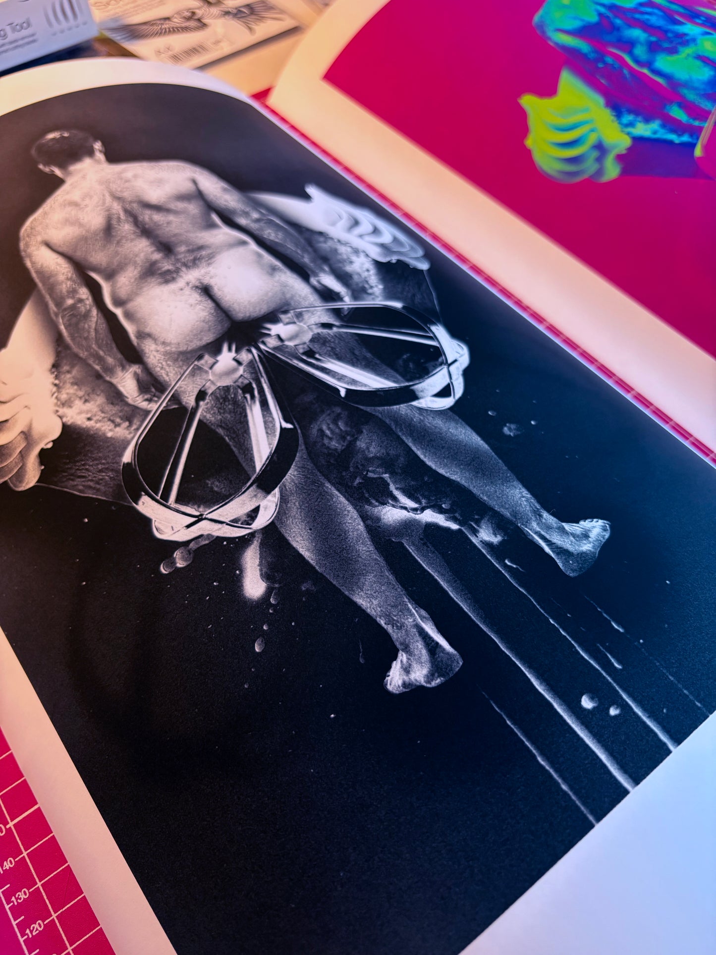 Cake Dreams, 2026 (greyscale digital print)