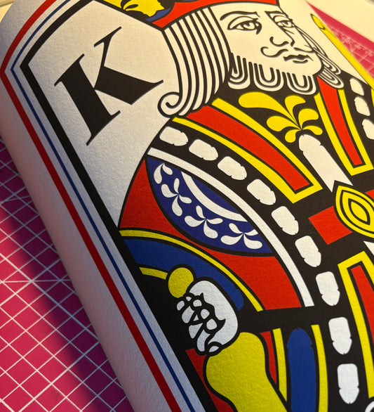 King (digital print)